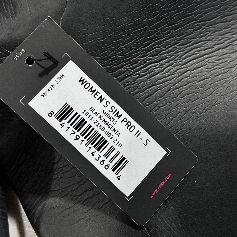 Roka‎ Sim Pro II Shorts S Neoprene Buoyancy Black & Magenta Women's NWT - Picture 6 of 11